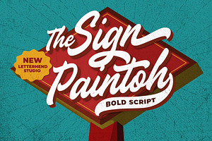 The Sign Paintoh - Bold Script