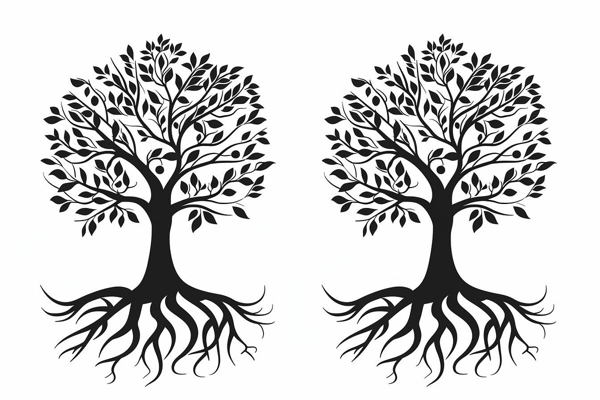 8 Tree of Life Vector Collection, an Illustration by BIPLOB EXPERT (Photo 9 of 9)