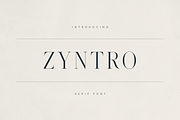Zyntro – Elegant High-Contrast Serif, a Serif Font by Only Fonts (Thumbnail 1 of 11)