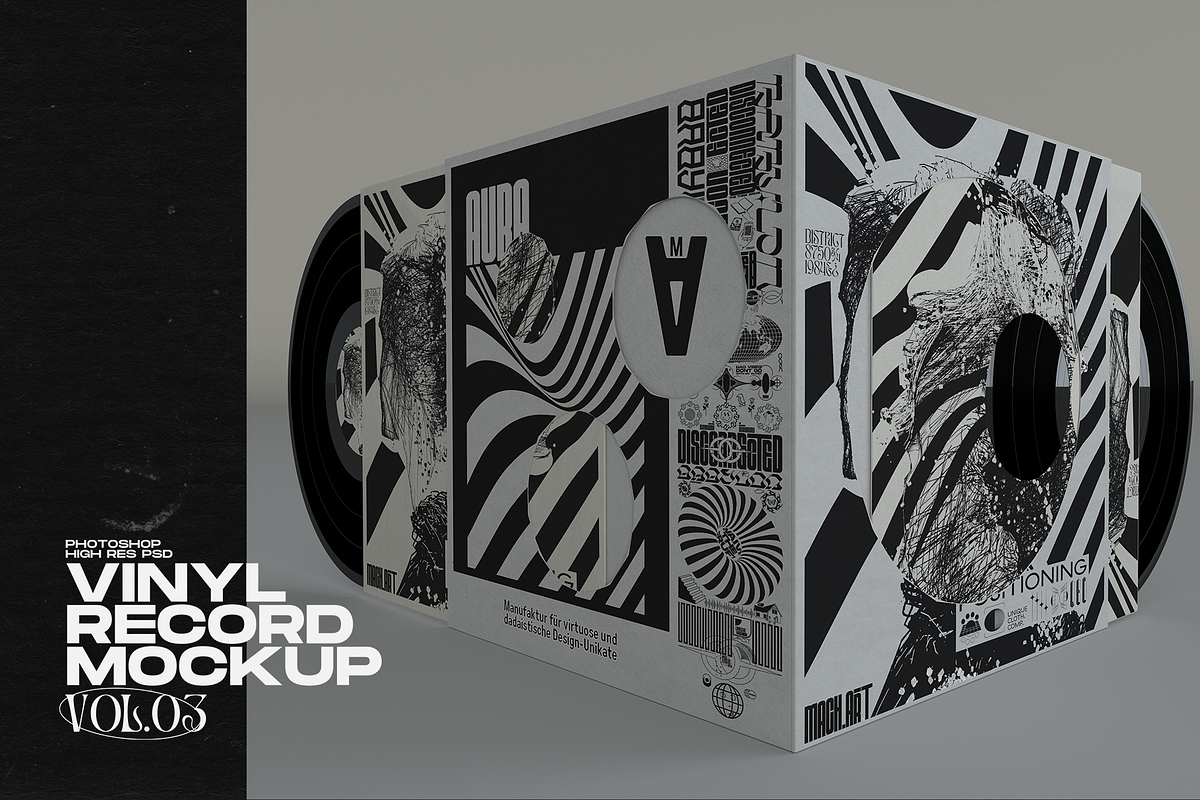 Music Package Mockups Bundle 40 PSDs, a Packaging Mockup by Jacober Design (Photo 34 of 60)
