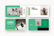 Guro : Green Business Powerpoint, a Presentation Template by Punkl Camp (Thumbnail 9 of 16)