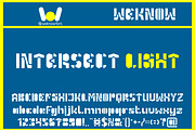 Holographic Mind font, a Font by weknow (Thumbnail 5 of 8)