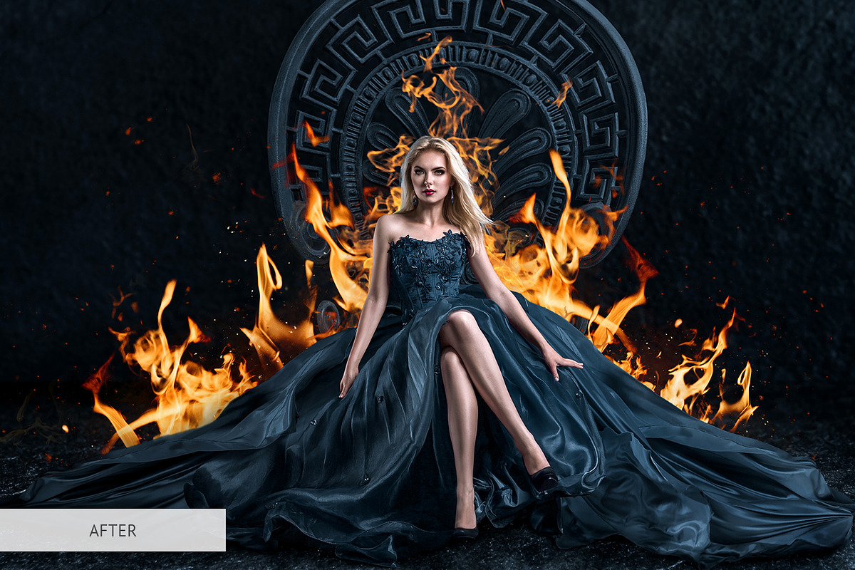 Real Fire Photoshop Overlays, a Plug-in Add-On by FixThePhoto (Photo 8 of 34)