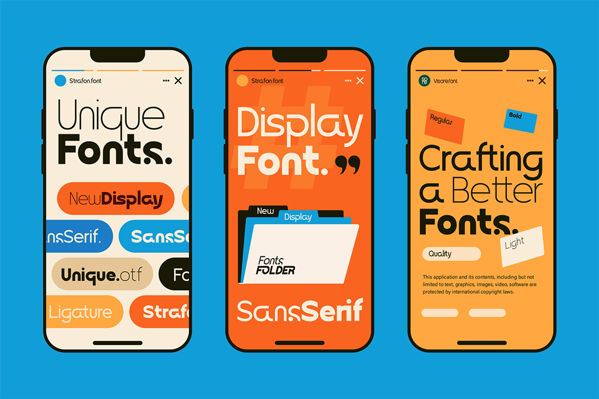 Strafon, a Sans Serif Font by Artisan Themes (Photo 7 of 11)