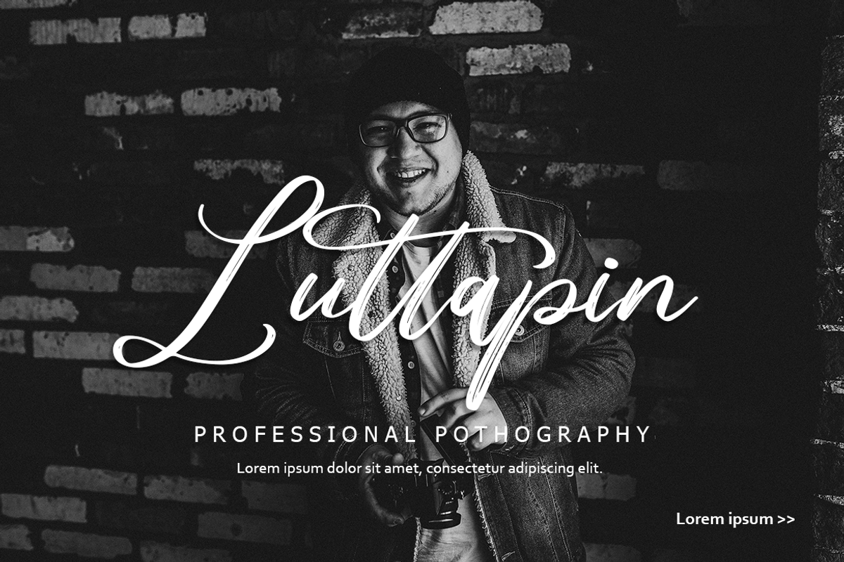 Hallisya Brush Font, a Script Font by Lythcreative (Photo 5 of 7)