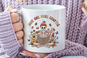 Just One More Chapter Skeleton Fall, an Illustration by CraftArtStudio (Thumbnail 3 of 4)