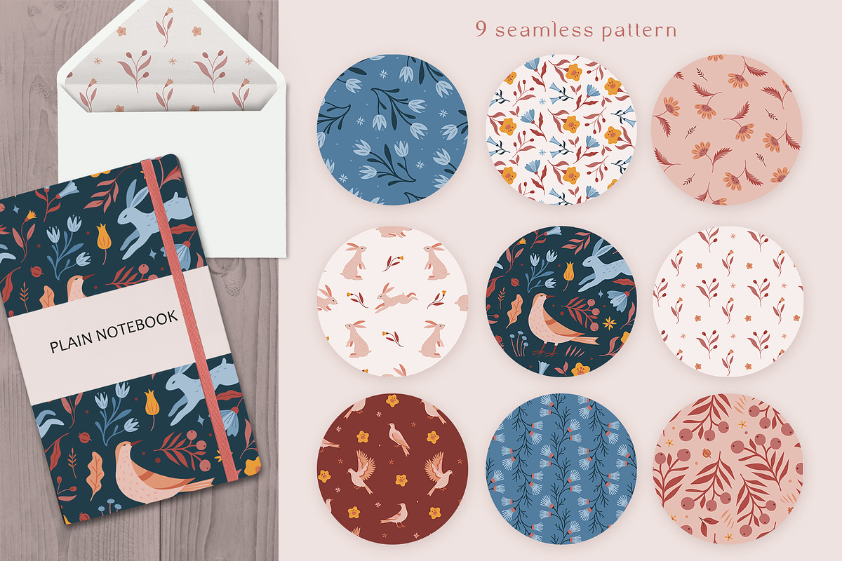 Spring & Easter collection, a Decorative Illustration by ms Julia Nova (Photo 4 of 7)