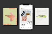 EKLY • Creative Social Media Kit, a Social Media Template by rainbojelia (Thumbnail 9 of 10)