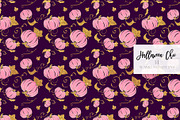 Halloween Fashion Witch Patterns, a Pattern Graphic by KaramfilaS (Thumbnail 6 of 22)