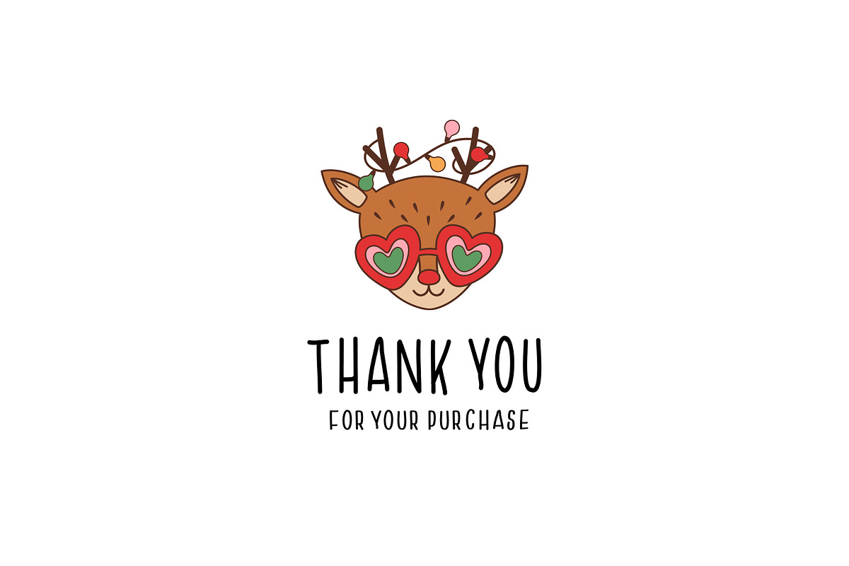 Groovy Christmas collection, an Object Illustration by NataKa (Photo 11 of 11)