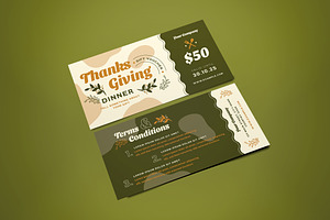 Voucher Thanksgiving Dinner