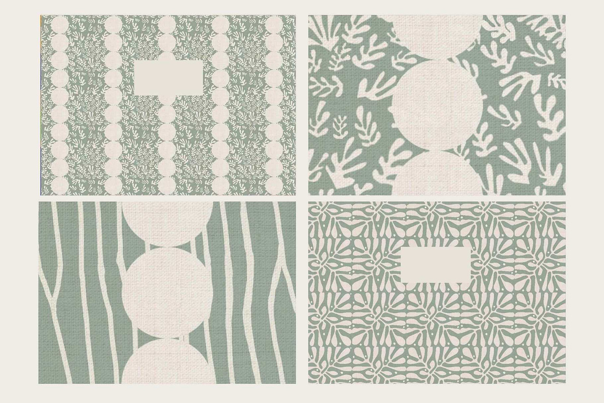 Green Matisse Goodnotes Cover, a Pattern Graphic by ARTOZEN DIGITAL (Photo 7 of 7)