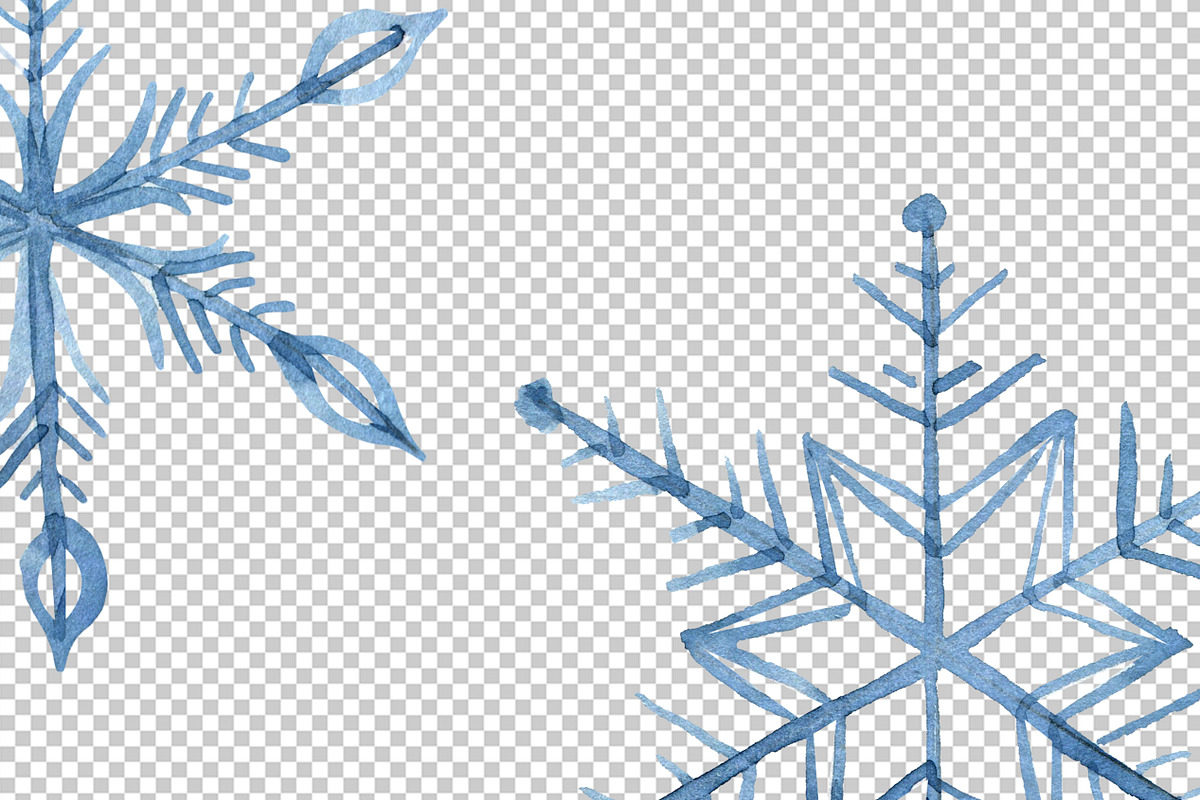 30% SALE Snowflakes, a Decorative Illustration by Olga Koelsch (Photo 8 of 9)