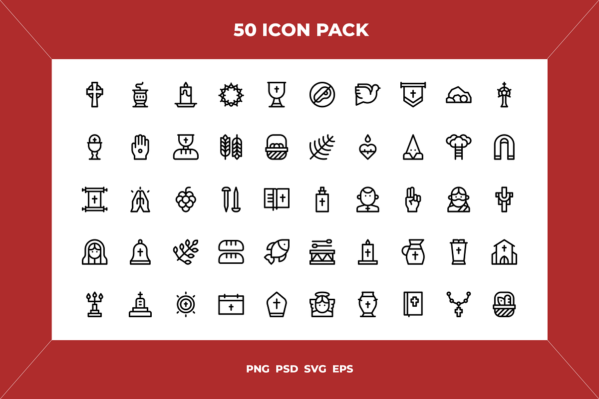 Holy week icons, an Icon by Wencory