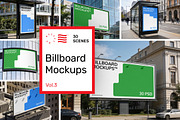 City Billboard Mockups Vol.3, an Advertising Mockup by Mr.Mockup™ (Thumbnail 1 of 18)