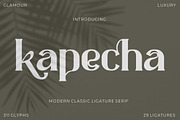 Kapecha - Modern Ligature Serif Font, a Sans Serif Font by PutraCetol Studio (Thumbnail 1 of 11)