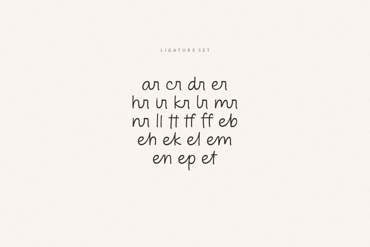 Marllena | Cute Handwritten Font, a Handwritten Font by Burhan Afif (Photo 9 of 10)