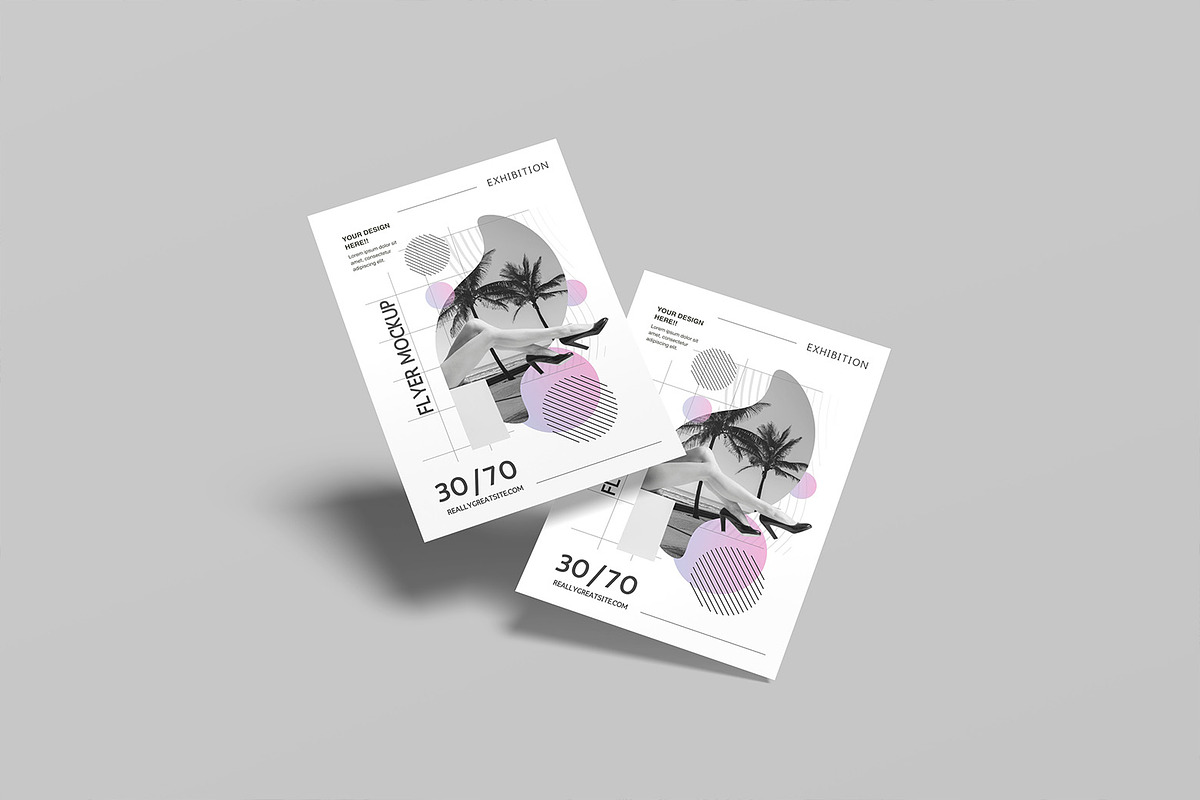 A4 Flyer Mockup, a Product Mockup by ZifaraDesign (Photo 4 of 11)