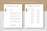 Modern Resume Template - Jessica, a Resume Template by AntDesignStudio (Thumbnail 4 of 9)
