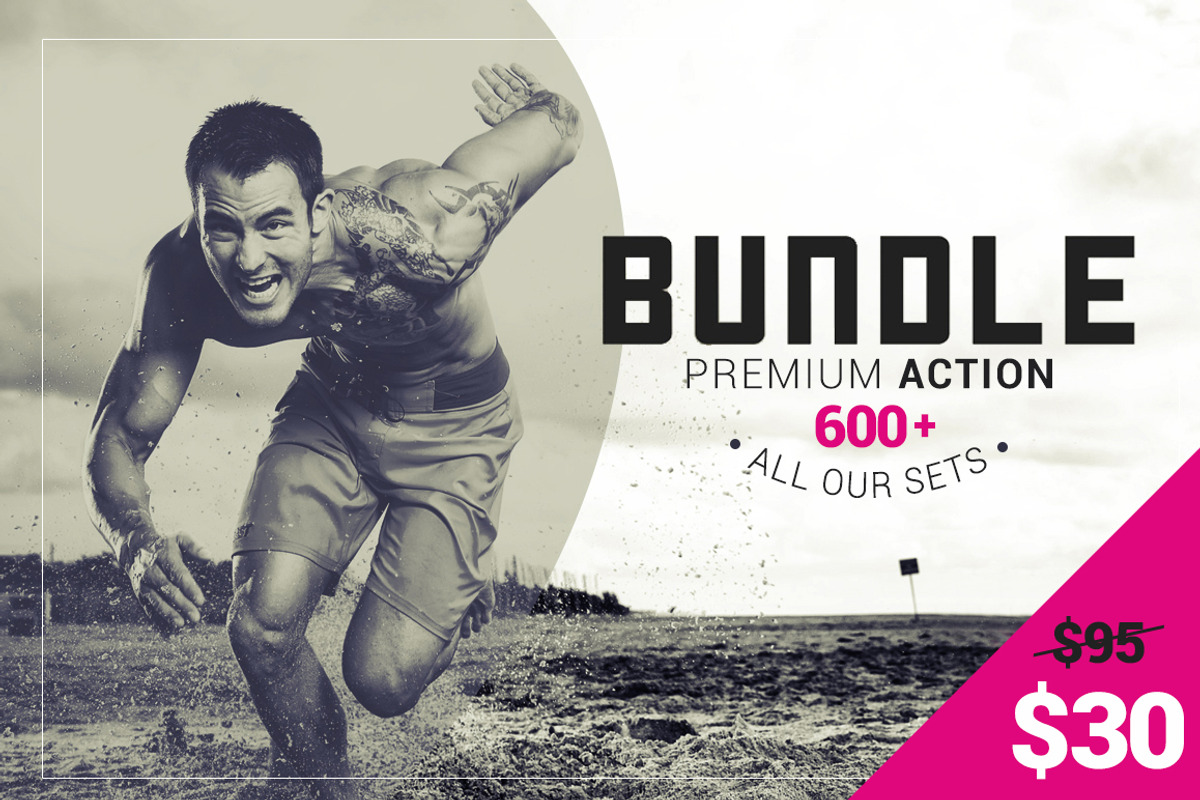SALE - Bundle Premium Actions, an Action Add-On by DuoFankaar (Photo 1 of 20)