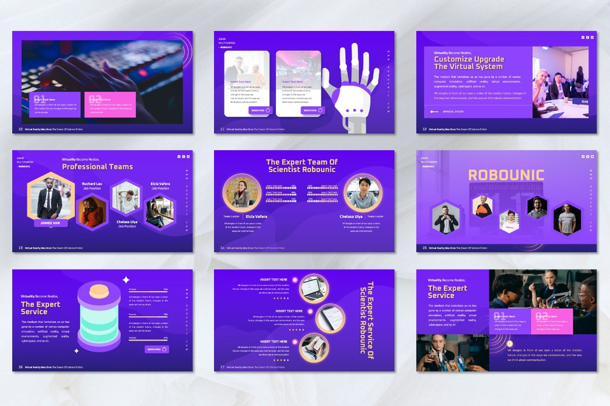 Robounic - Multipurpose Keynote, a Presentation Template by Dhabee (Photo 6 of 8)