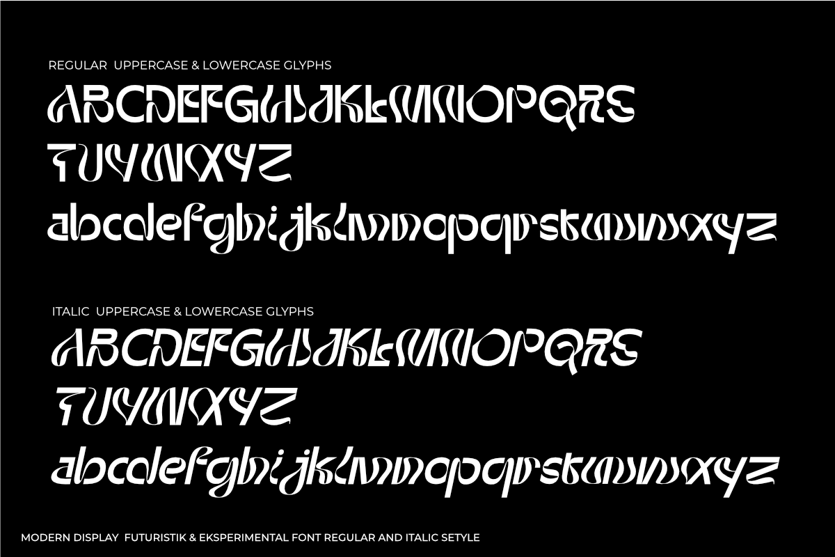 Neotrace - Experimental Display Font, a Sans Serif Font by Lettramina Studio (Photo 9 of 10)