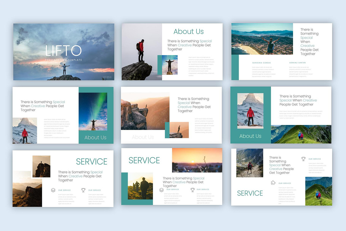 Lifto - Travelling Keynote Template, a Presentation Template by riz creative studio (Photo 6 of 6)