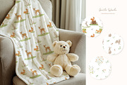 Watercolor Forest Animals Clipart, an Animal Illustration by ElenaPlatovaArt (Thumbnail 10 of 18)