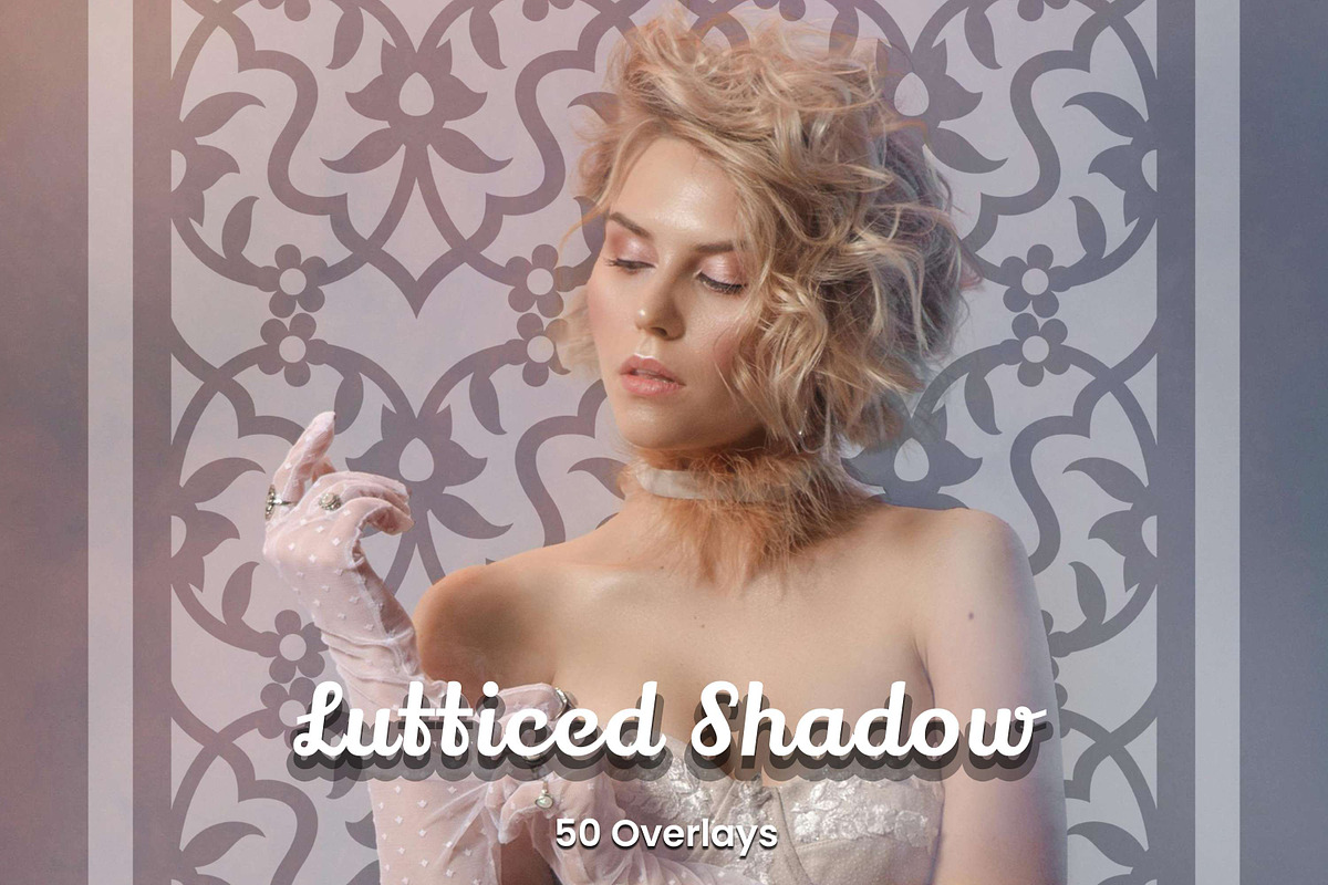 50 Lutticed Shadow Overlays, a Pattern Graphic by 3Motional (Photo 1 of 16)