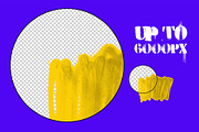 Spray Paint - 90+ PNG Overlays, a Background Graphic by Craftsy Crafters (Thumbnail 5 of 7)