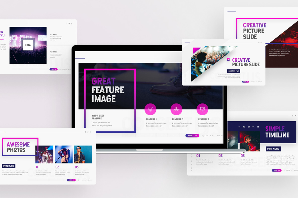 60.000 Event Presentation, a Presentation Template by Brandearth RRGraph (Photo 2 of 7)