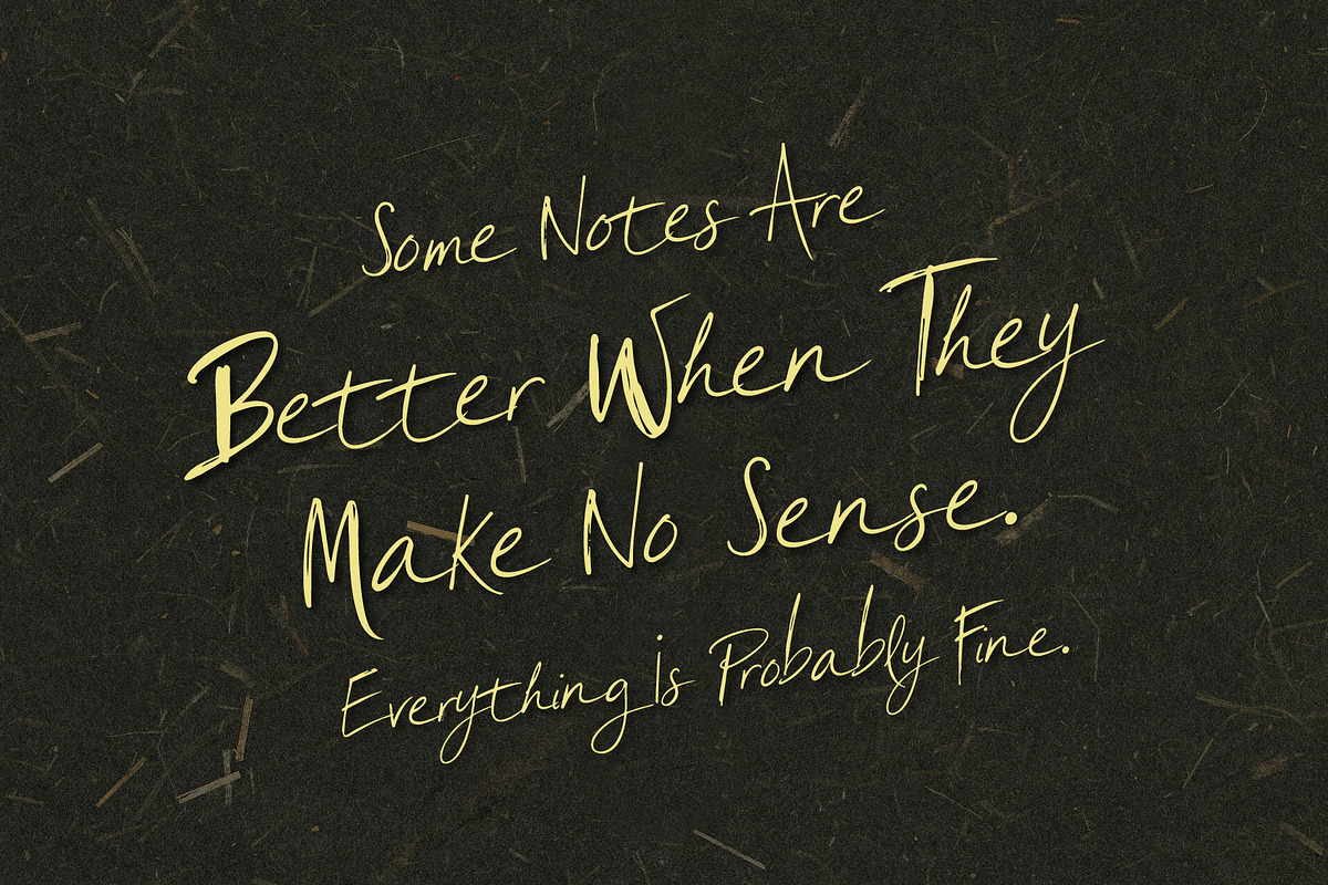 Quick Wrockers - the Ugly Notes, a Handwritten Font by HypeWorksCo (Photo 10 of 19)