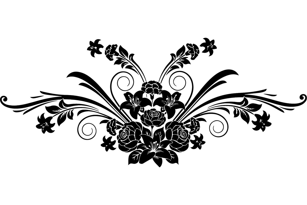 Vintage Floral Corner, an Object Graphic by Designer_Momina (Photo 8 of 15)