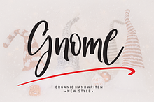 Gnome | Script font