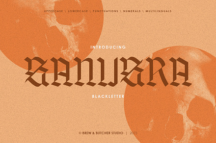 Sanusra | Blackletter