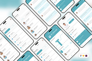 Consulting Service Mobile App UI Kit