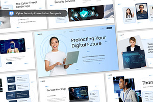 Cyber Security Presentation Keynote, a Presentation Template by Antstheme