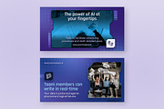 AI Banner Templates for Facebook, a Social Media Template by Brandify Studio (Thumbnail 3 of 4)