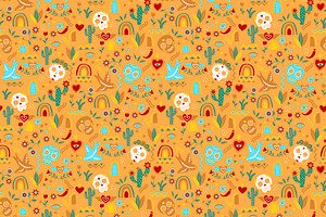 Textile Fabric 4 Patterns 11