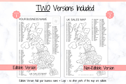 UK Sales Postcode Map - Editable!, a Stationery Template by Templatables (Thumbnail 4 of 9)