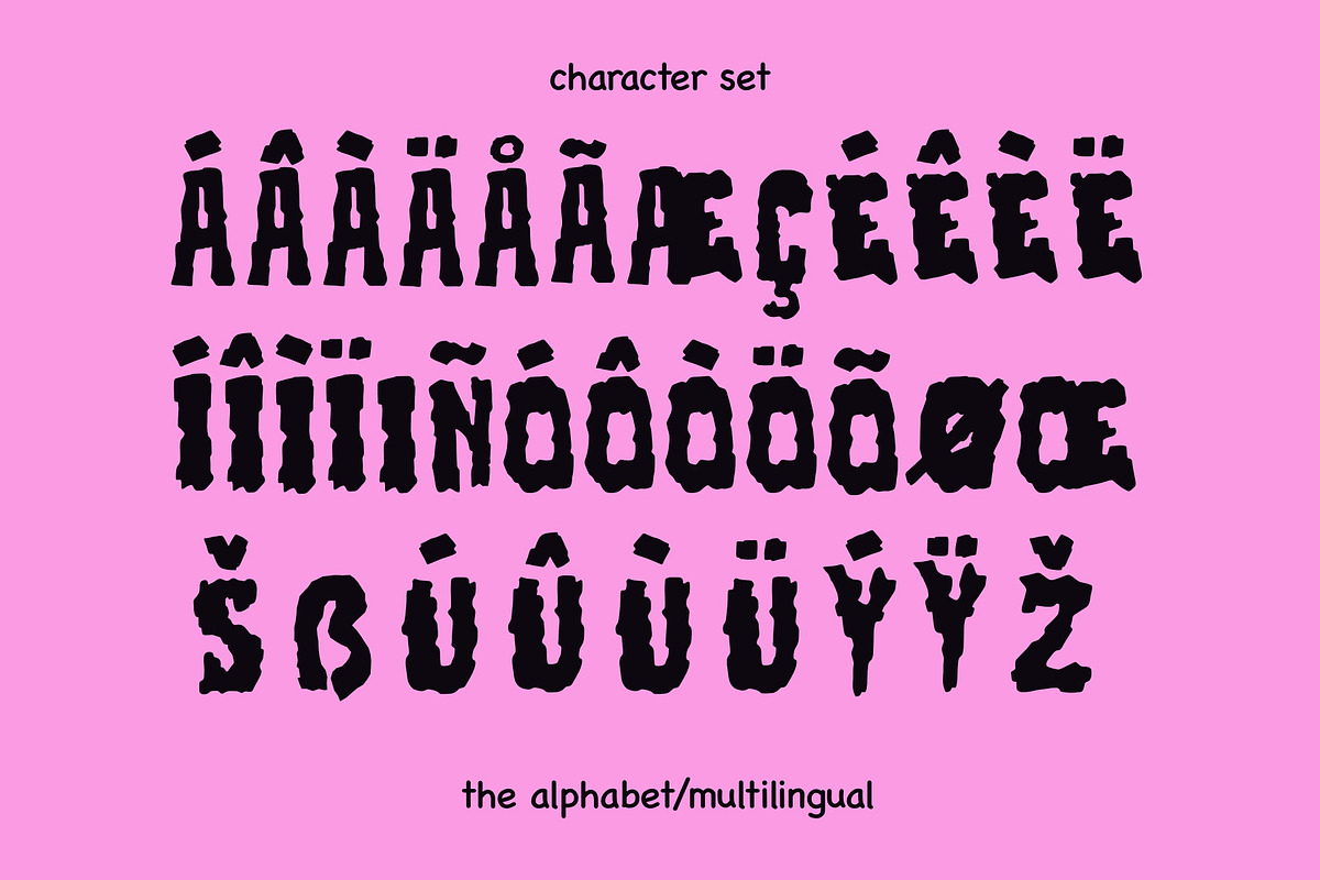 Let Me Be Frank Font - Horror Font, a Handwritten Font by ariodsgn (Photo 6 of 10)