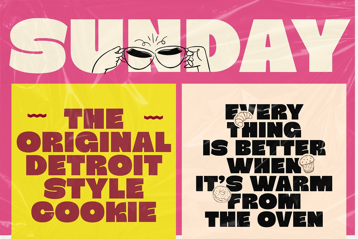 Kafu - Heavy Bold Playful Font, a Sans Serif Font by StoricType (Photo 8 of 18)