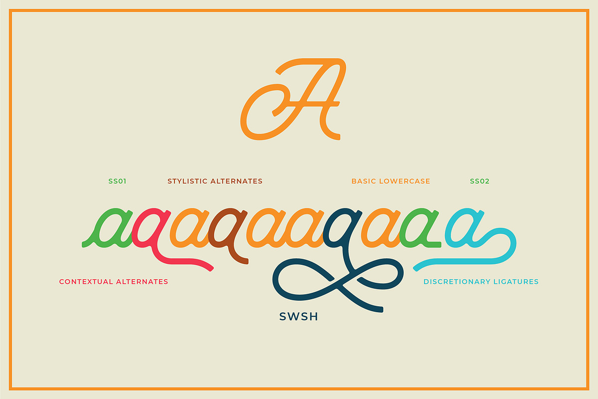 Pinatale Script, a Script Font by Nowpe Studio (Photo 3 of 6)