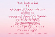 Mon Lotus De Charles Script, a Script Font by Littlehand (Thumbnail 10 of 10)