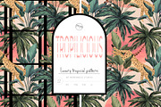 Tropilicious luxury pattern, a Pattern Graphic by MenoMelo Studio (Thumbnail 1 of 9)