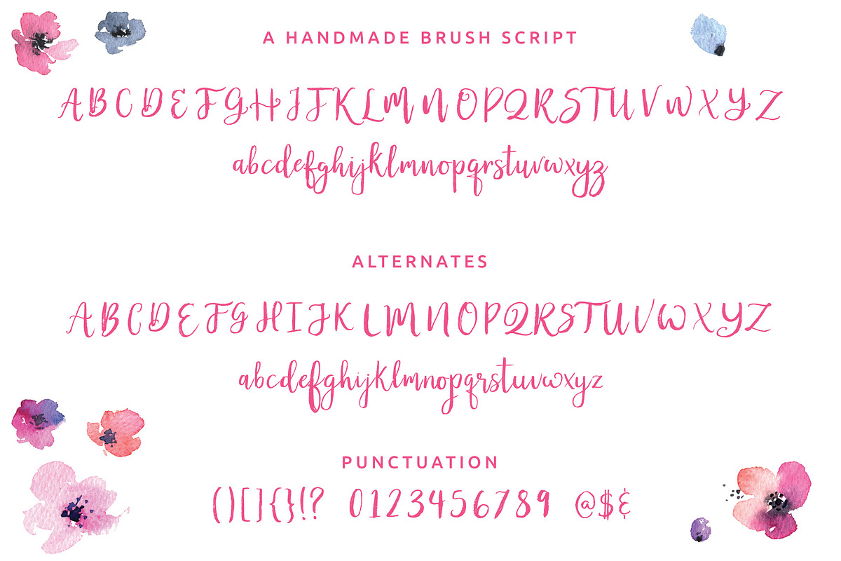 Honeycutt Brush Script preview 3