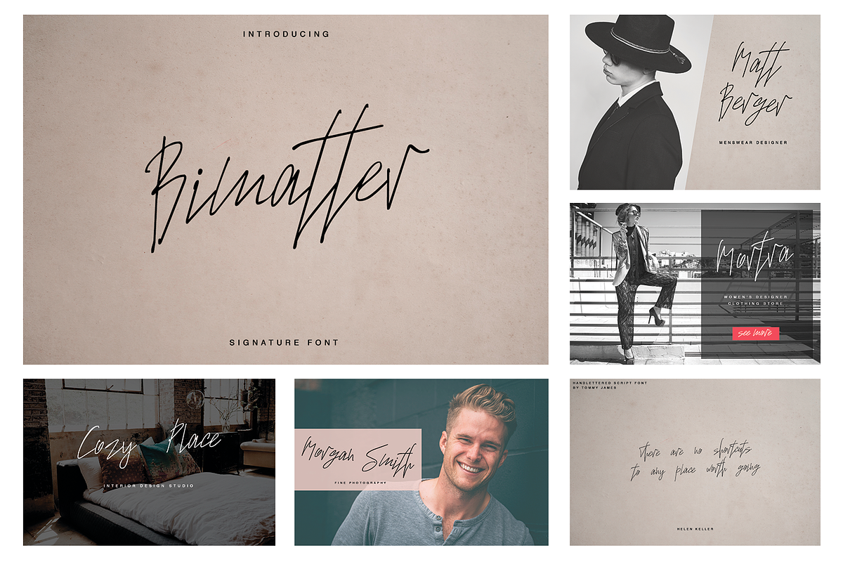 Hand Written Font Bundle 90 in 1, a Script Font by Quothron (Photo 51 of 64)