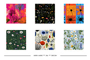 Wildflower Vintage Art Designs, a Pattern Graphic by karenfoleyphoto (Thumbnail 9 of 12)