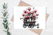 Whimsical Spring Clipart Bundle, a Seasonal Illustration by Canvas Craft (Thumbnail 6 of 7)