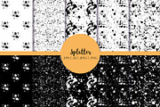 Paint Splatter & Stroke Patterns, a Pattern Graphic by NKTN graphics (Thumbnail 14 of 16)